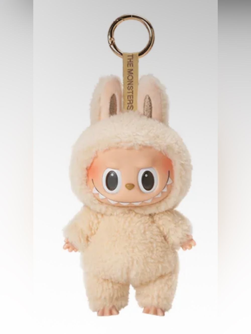 The Monsters Labubu Soymilk Plush Bunny Monster Keychain